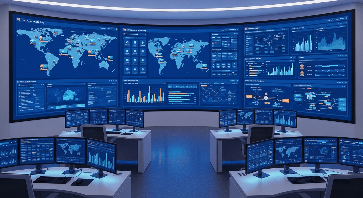 Fast Fulfillment logistics command center dashboard